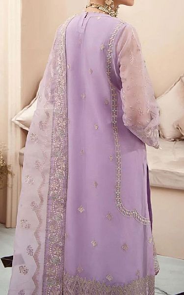 Aik Mauve Organza Suit | Pakistani Dresses in USA- Image 2