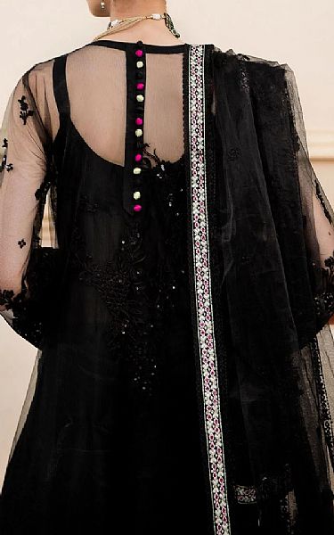Aik Black Net Suit | Pakistani Dresses in USA- Image 2