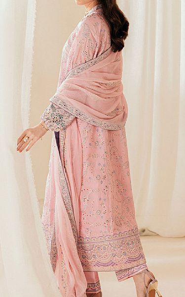 Aik Pink Lawn Suit | Pakistani Lawn Dress in USA- Image 2