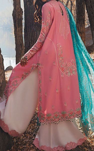 Aik Pink Lawn Suit | Pakistani Lawn Dress in USA- Image 2