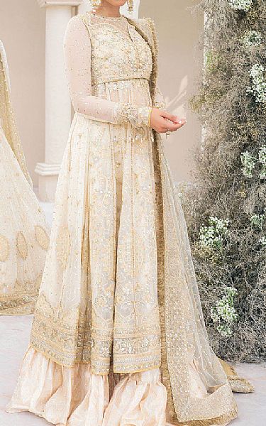 Aik Bone Chiffon Suit | Pakistani Embroidered Chiffon Dresses USA- Image 2