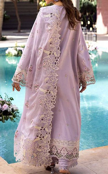 Akbar Aslam Lavender Lawn Suit | Pakistani Lawn Dress in USA- Image 2