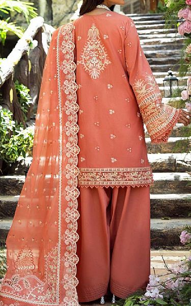 Akbar Aslam Coral Lawn Suit | Pakistani Lawn Dress in USA- Image 2