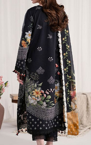 Akbar Aslam Black Lawn Suit | Pakistani Lawn Dress in USA- Image 2