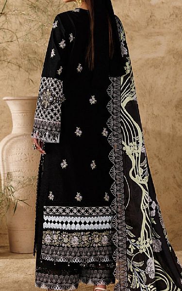 Akbar Aslam Black Lawn Suit | Pakistani Lawn Dress in USA- Image 2