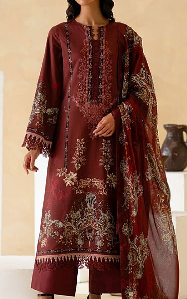 Akbar Aslam Redwood Lawn Suit | Pakistani Lawn Dress in USA- Image 1