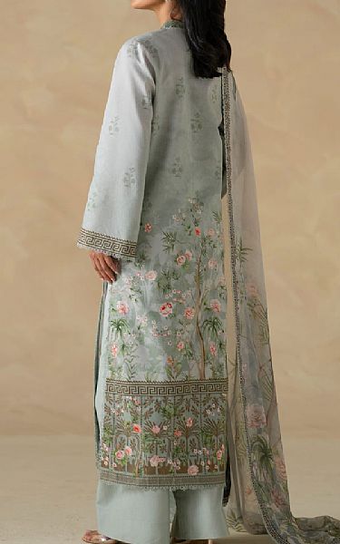 Akbar Aslam Sage Lawn Suit | Pakistani Lawn Dress in USA- Image 2