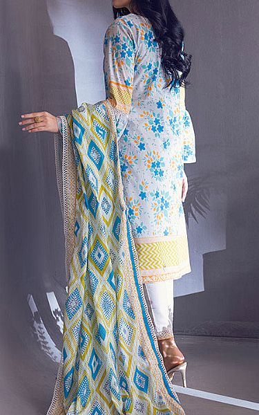Al Zohaib Grey Cambric Suit | Pakistani Winter Dresses- Image 2