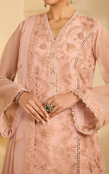 Alizeh Mandys Pink Chiffon Suit | Pakistani Embroidered Chiffon Dresses USA- Image 3