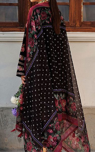 Alizeh Black Lawn Suit | Pakistani Lawn Dress in USA- Image 2