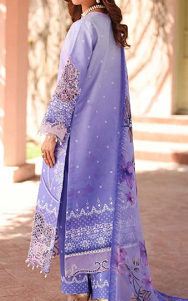 Alizeh Lavender Lawn Suit | Pakistani Lawn Dress in USA- Image 2