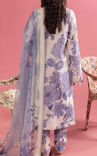 Alizeh Off-white Lawn Suit | Pakistani Lawn Dress in USA- Image 2