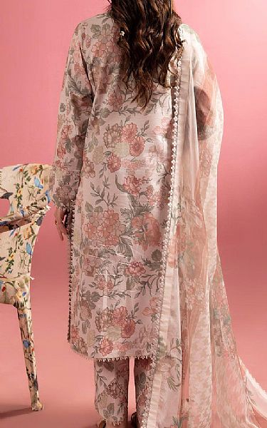 Alizeh Pale Chestnut Lawn Suit | Pakistani Lawn Dress in USA- Image 2