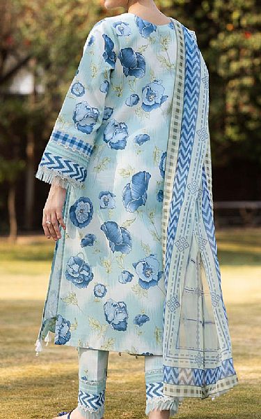 Alizeh Sky Blue Lawn Suit | Pakistani Lawn Dress in USA- Image 2