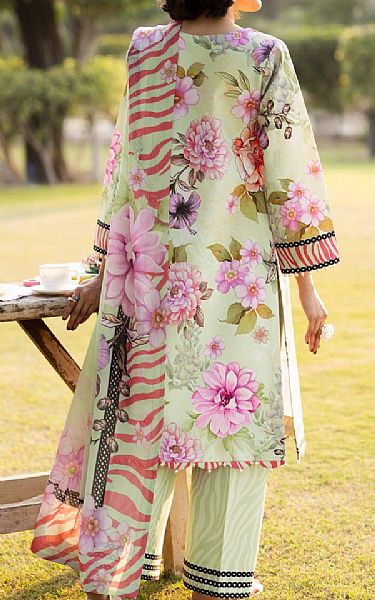 Alizeh Mint Green Lawn Suit | Pakistani Lawn Dress in USA- Image 2