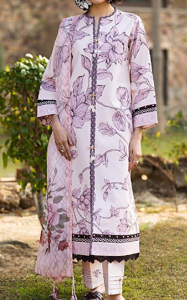 Alizeh Lilac Lawn Suit | Pakistani Lawn Dress in USA- Image 1