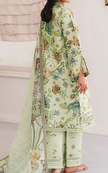Alizeh Light Green Lawn Suit | Pakistani Lawn Dress in USA- Image 2