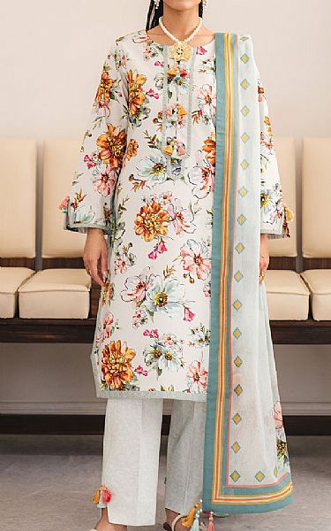 Alizeh Multicolor Lawn Suit | Pakistani Lawn Dress in USA- Image 1