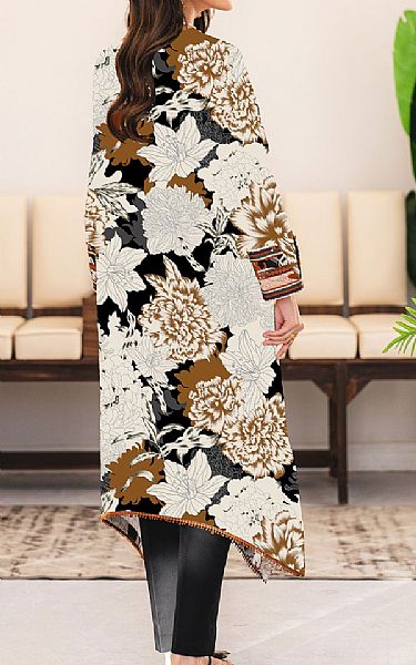 Alizeh Black/White Lawn Suit (2 Pcs) | Pakistani Lawn Dress in USA- Image 2