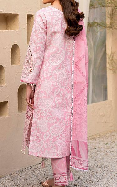 Alizeh Pink Lawn Suit | Pakistani Lawn Dress in USA- Image 2