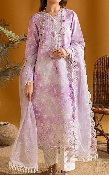 Alizeh Lavender Lawn Suit | Pakistani Lawn Suits- Image 1