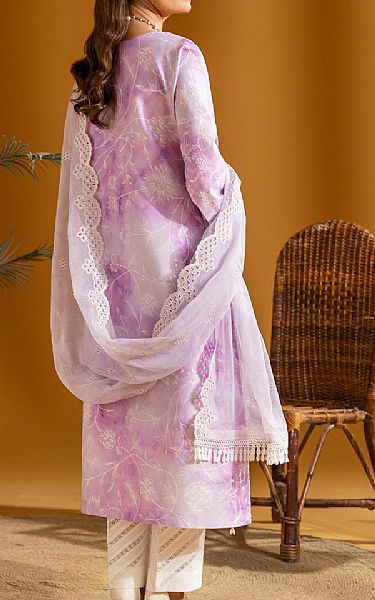 Alizeh Lavender Lawn Suit | Pakistani Lawn Suits- Image 2