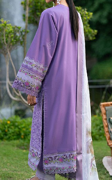 Alizeh Lilac Lawn Suit | Pakistani Lawn Dress in USA- Image 2