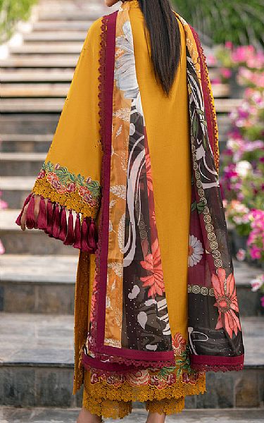 Alizeh Orange Lawn Suit | Pakistani Lawn Dress in USA- Image 2