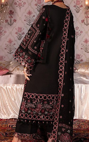 Alizeh Black Lawn Suit | Pakistani Lawn Suits- Image 2