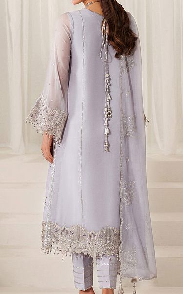Alizeh Lavender Chiffon Suit | Pakistani Embroidered Chiffon Dresses USA- Image 2