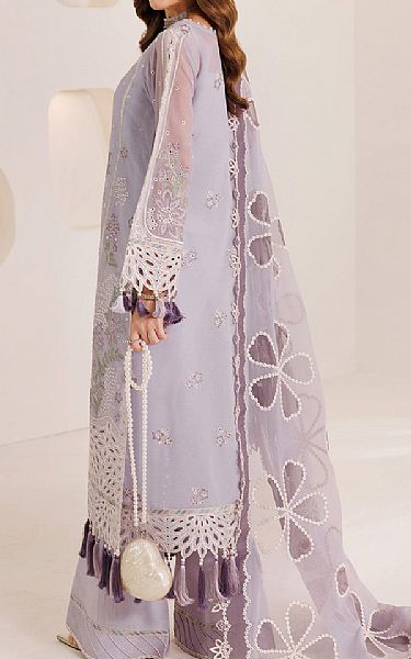 Alizeh Lavender Chiffon Suit | Pakistani Embroidered Chiffon Dresses USA- Image 2