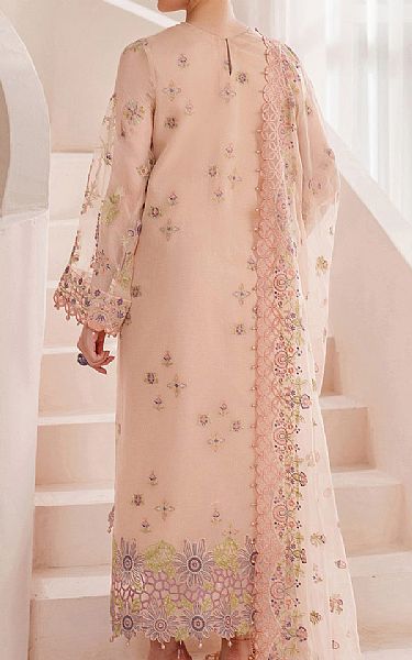 Alizeh Ivory Chiffon Suit | Pakistani Embroidered Chiffon Dresses USA- Image 2