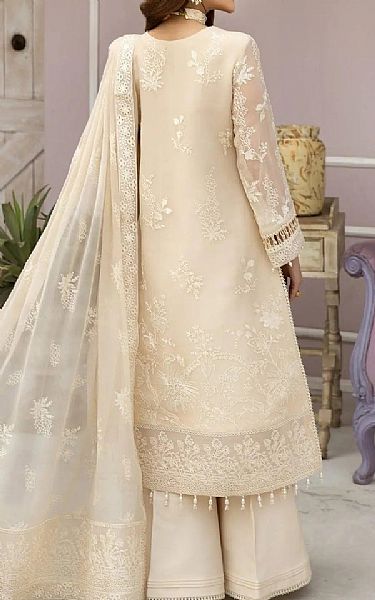 Alizeh Beige Chiffon Suit | Pakistani Embroidered Chiffon Dresses USA- Image 2
