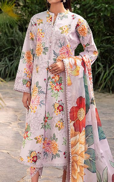 Alizeh Cavern Pink Lawn Suit | Pakistani Lawn Suits- Image 1