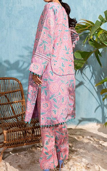 Alkaram Pink Viscose Suit (2 pcs) | Pakistani Lawn Suits- Image 2