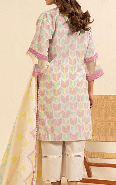 Alkaram Cream Cambric Suit | Pakistani Winter Dresses in USA- Image 2