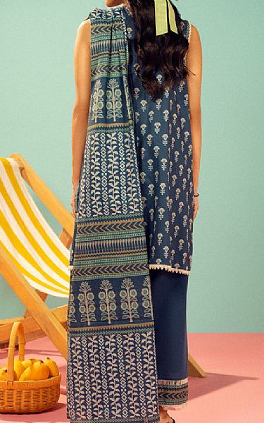 Alkaram Pickled Bluewood Lawn Suit | Pakistani Lawn Dress in USA- Image 2