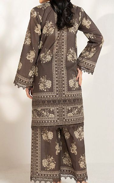 Alkaram Judge Grey Lawn Suit (2 pcs) | Pakistani Lawn Dress in USA- Image 2