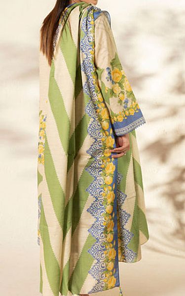 Alkaram Ivory Khaddar Suit | Pakistani Winter Dresses in USA- Image 2