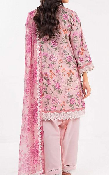 Alkaram Pink Lawn Suit | Pakistani Lawn Dress in USA- Image 2