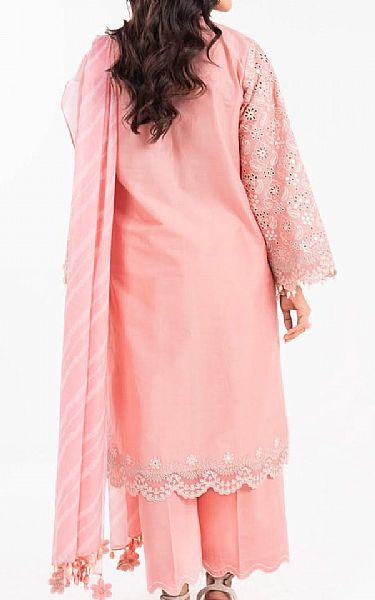 Alkaram Light Pink Lawn Suit | Pakistani Lawn Dress in USA- Image 2