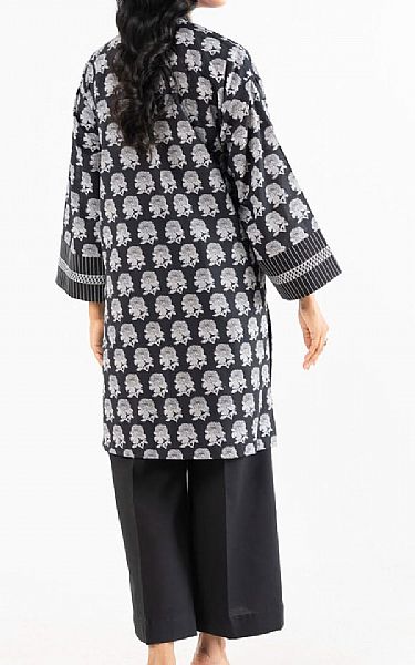 Alkaram Black Lawn Kurti | Pakistani Lawn Dress in USA- Image 2
