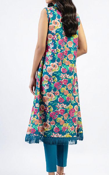 Alkaram Multi Cambric Kurti | Pakistani Winter Dresses- Image 2