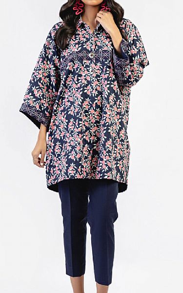 Alkaram Mirage Cambric Kurti | Pakistani Winter Dresses- Image 1