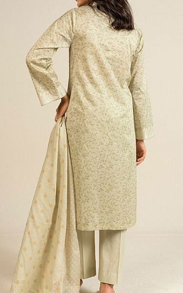 Alkaram Sage Lawn Suit | Pakistani Lawn Dress in USA- Image 2