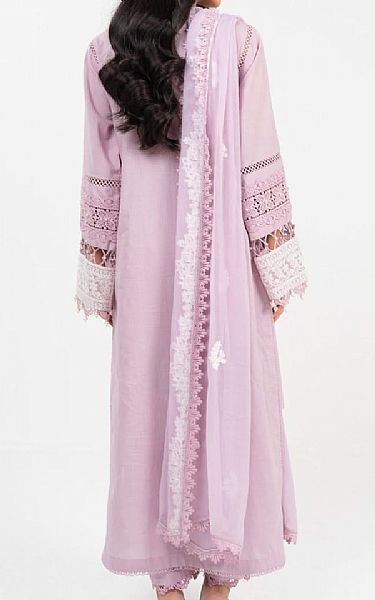 Alkaram Lilac Lawn Suit | Pakistani Lawn Dress in USA- Image 2