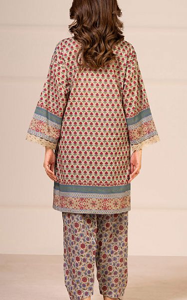 Alkaram Multi Lawn Suit (2 pcs) | Pakistani Lawn Dress in USA- Image 2