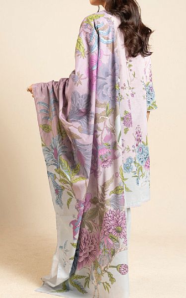 Alkaram Lilac Lawn Suit (2 pcs) | Pakistani Lawn Dress in USA- Image 2