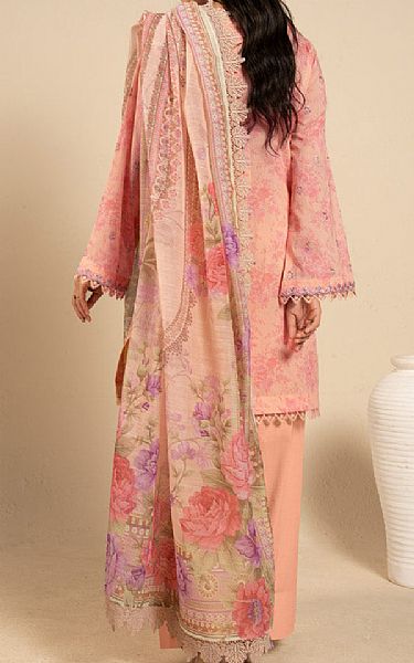 Alkaram Pink Lawn Suit | Pakistani Lawn Dress in USA- Image 2