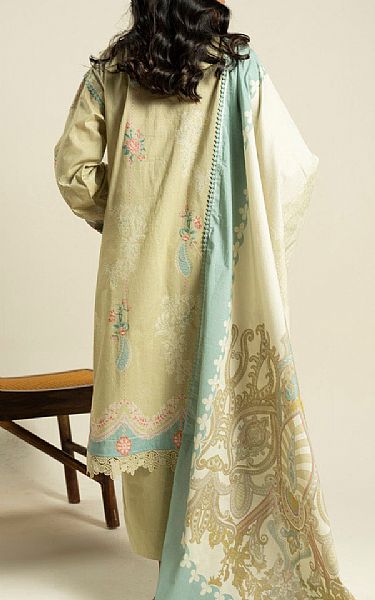 Alkaram Green Mist Lawn Suit | Pakistani Lawn Dress in USA- Image 2